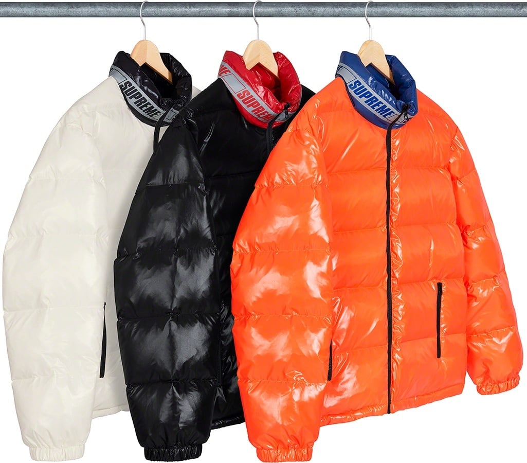 Shiny Reversible Puffy Jacket view 6